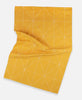 mustard yellow organic cotton tea towel 