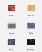 choose your cross-stitch coin purse color