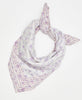 eco-friendly bandana handmade by women artisans using 2 layers of ethically sourced vintage cotton saris