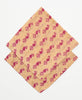 Anchal cotton bandana handmade using upcycled vintage cotton sari fabric