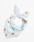 Artisan-made bandana created using upcycled vintage saris 