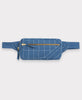 cobalt blue crossbody belt bag handmade in India