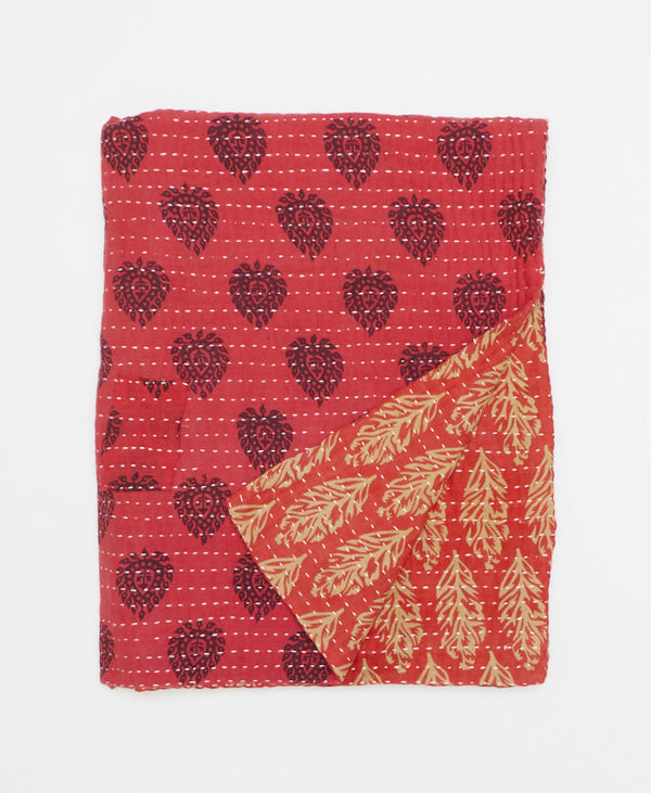 Small Kantha Quilt Throw - No. 230402