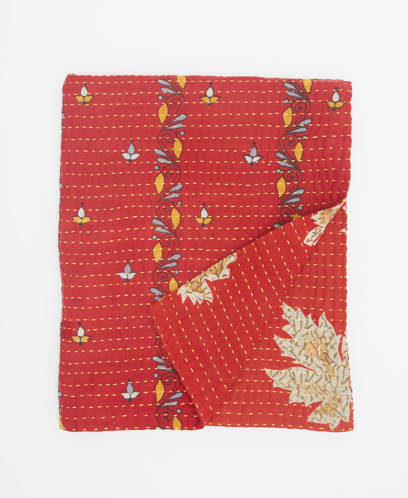 Small Kantha Quilt Throw - No. 230515