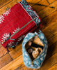 medium and large canvas lined toiletry travel bags by Anchal Project