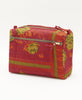 handmade vintage kantha toiletry bag made from unique vintage saris by Anchal