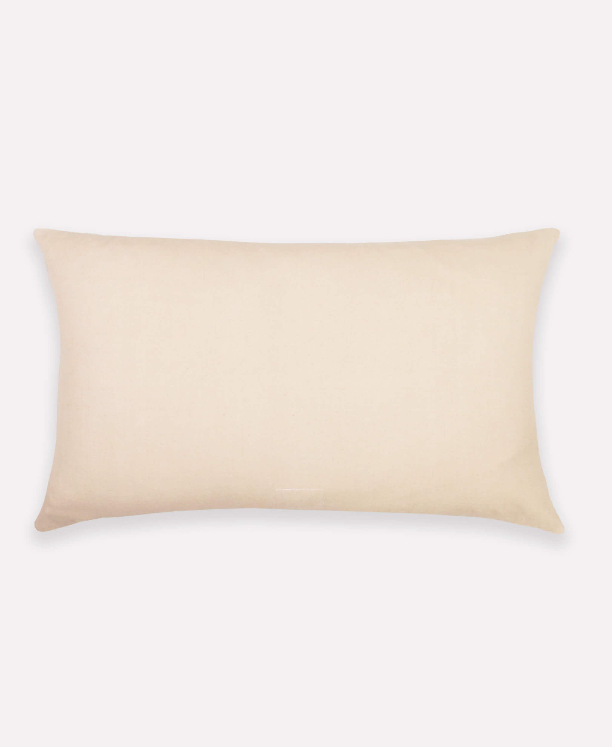 Anchal project lunar dot accent pillow features solid organic cotton back