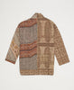 Kantha Open Front Quilted Jacket - Medium