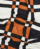 organic cotton patchwork plaid quilt throw by Anchal