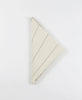Anchal Project hand-embroidered cotton napkins with geometric modern stitching