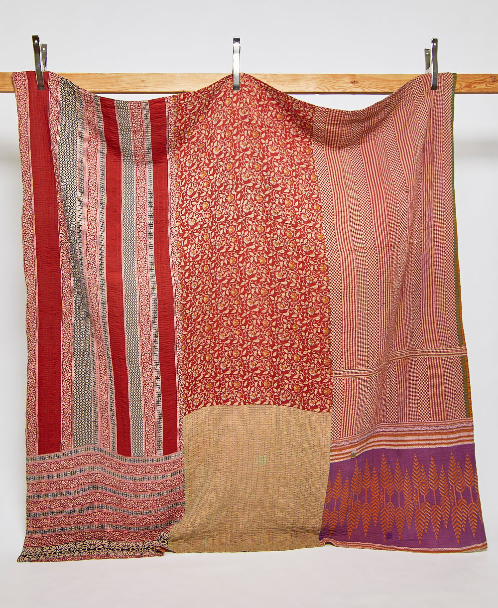 Kantha quilt anthropologie 2025