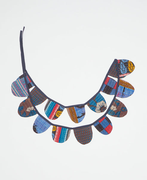 Vintage Kantha Scallop Garland - No. 230410