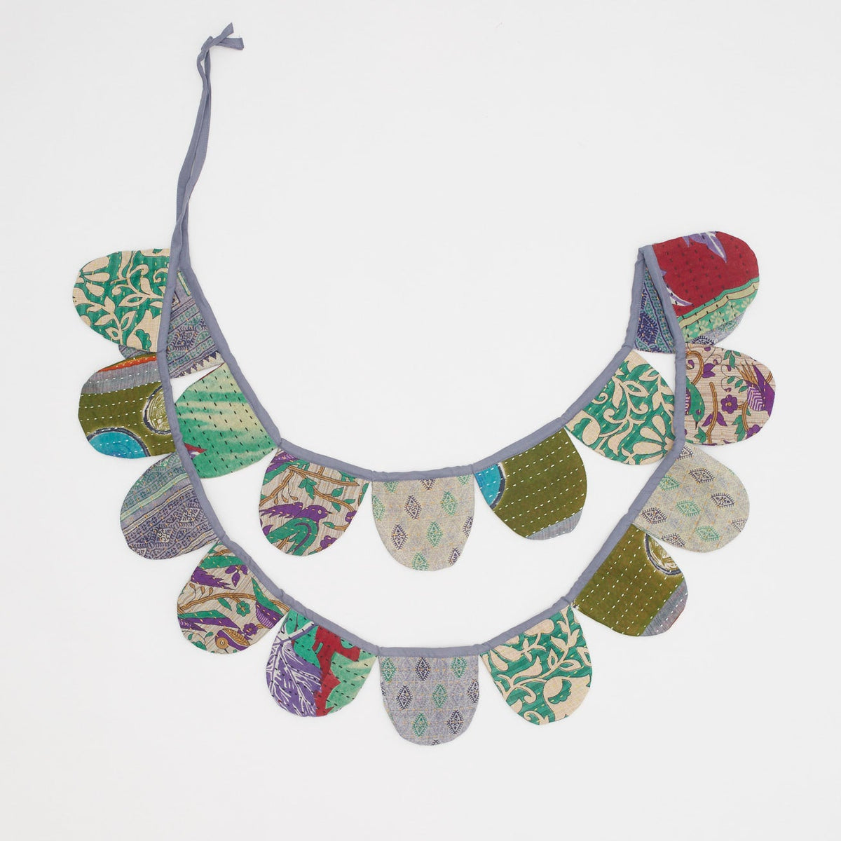 Vintage Kantha Scallop Garland - No. 230516 | Anchal Project