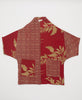 Kantha Cocoon Quilted Jacket - Small