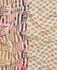 Small Kantha Quilt Throw - No. 230106