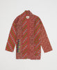 Kantha Open Front Quilted Jacket - Small