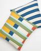 fair trade modern cotton striped accent pillows