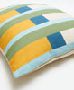 modern throw pillow made of GOTS certified organic cotton
