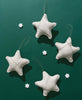 Hand-stitched Cotton Star Ornament