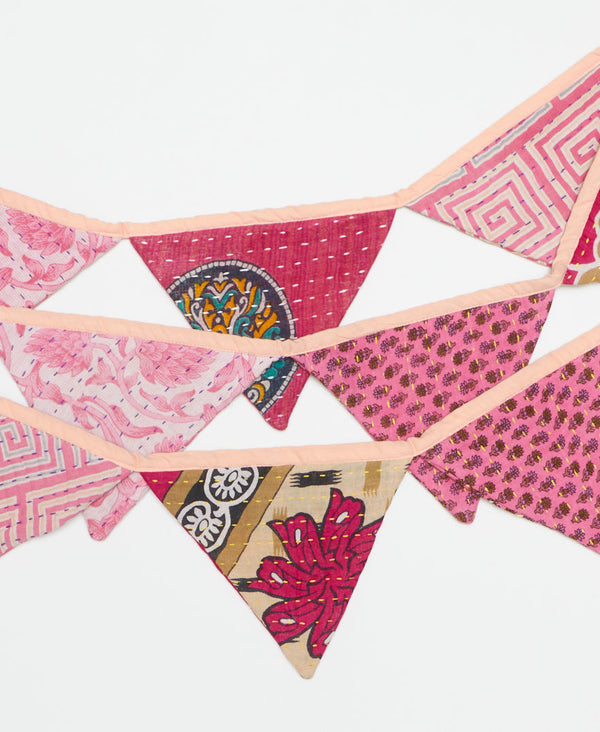 Vintage Kantha Triangle Garland - No. 230406