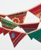 reusable fabric celebratory garland made from vintage cotton saris
