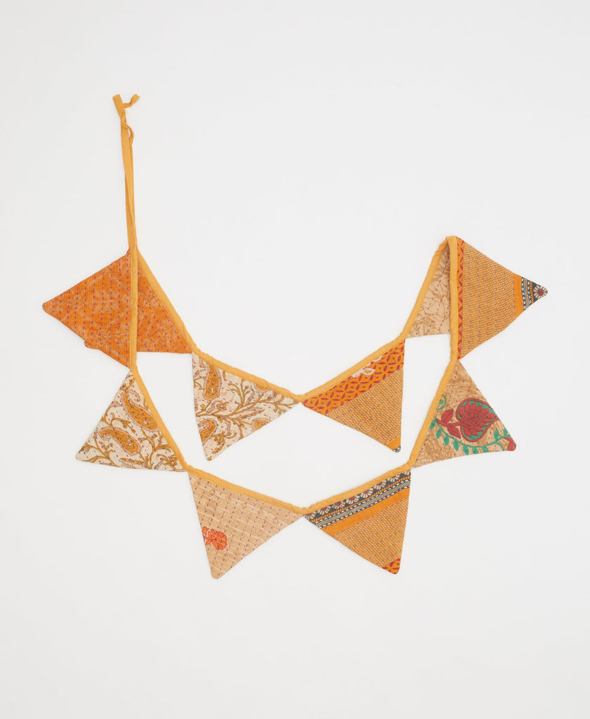 Sustainable triangle fabric garland perfect for any celebration  