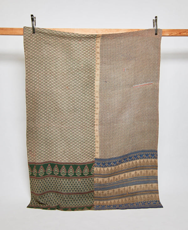 Twin Kantha Quilt Bedding - No. 230715