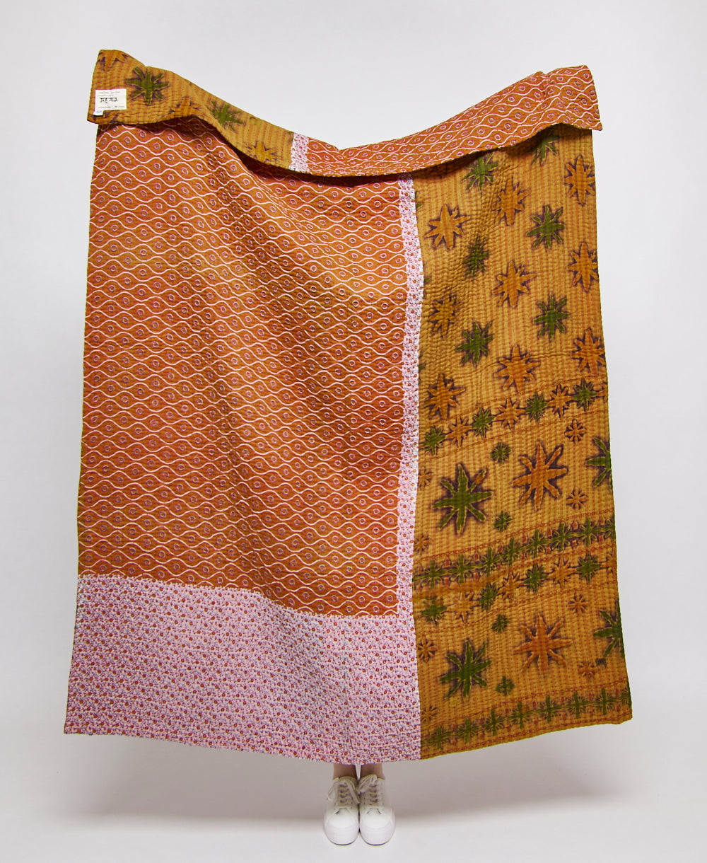 Large kantha quilt 2025