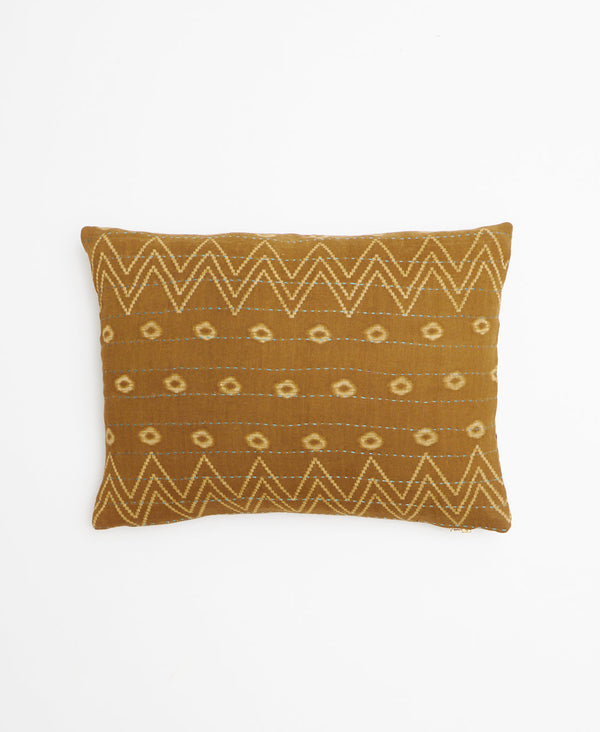 Small Kantha Throw Pillow - No. 230310