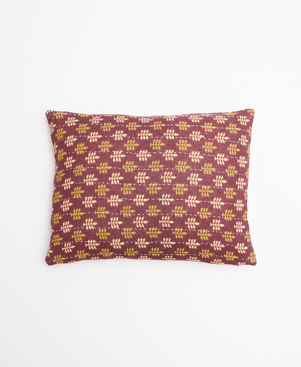 Small Kantha Throw Pillow - No. 230312