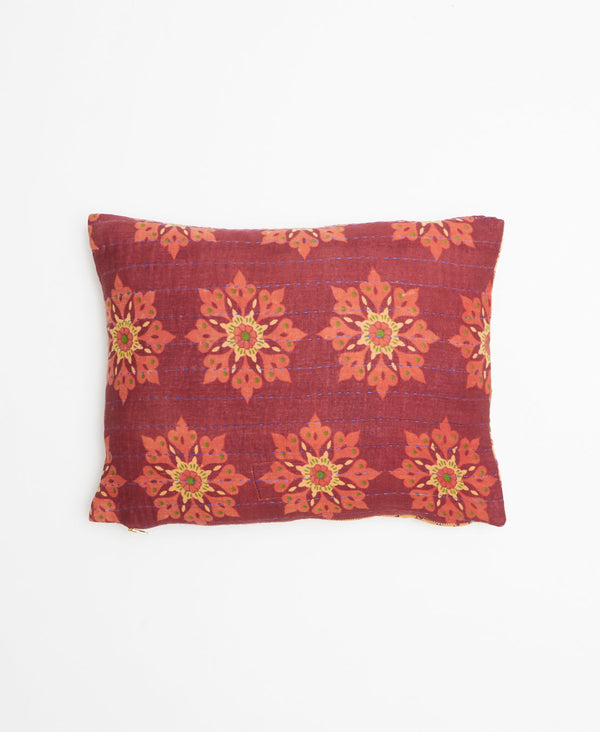 Small Kantha Throw Pillow - No. 230313
