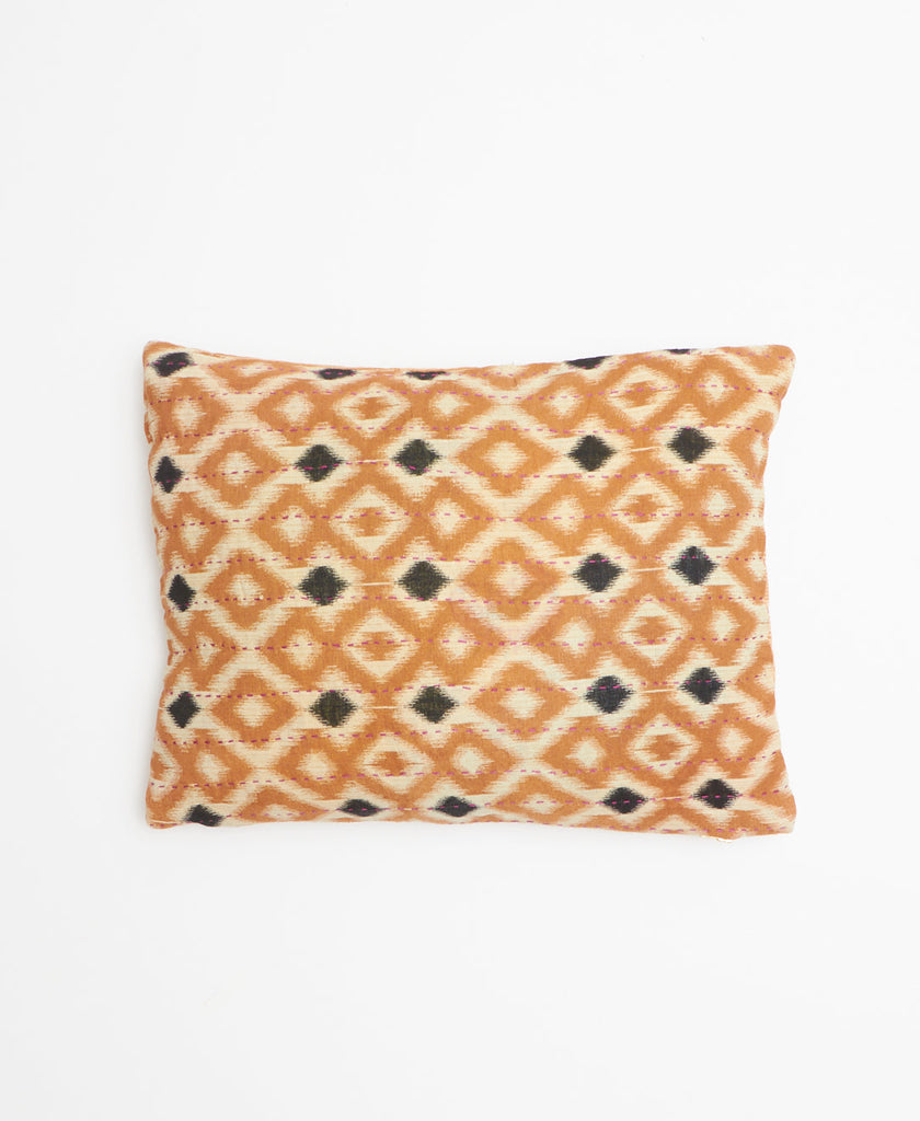 Small Kantha Throw Pillow - No. 230314