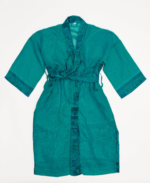 Vintage Silk Robe - No. 230803 - Small