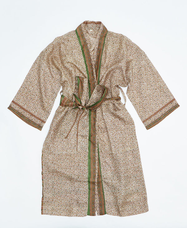 Vintage Silk Robe - No. 230808 - Small