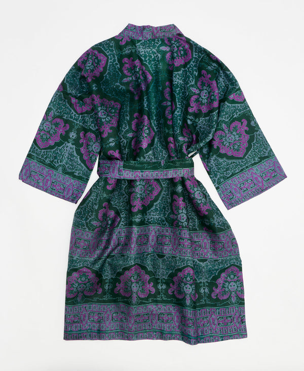 Vintage Silk Robe - No. 230821 - Large