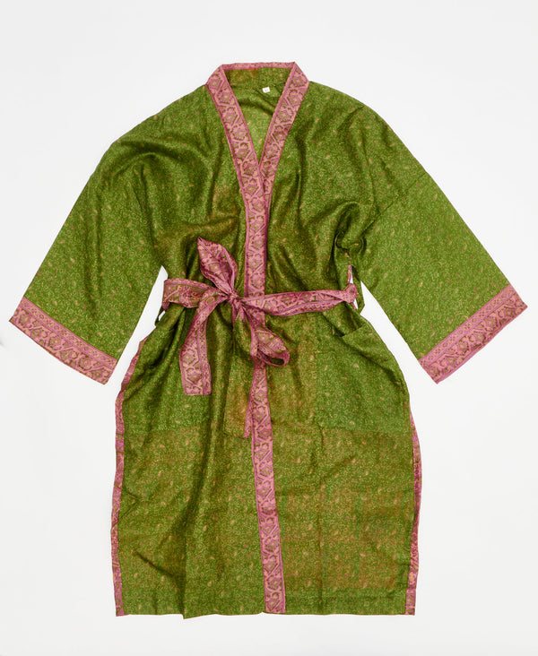 Vintage Silk Robe - No. 230822 - Large