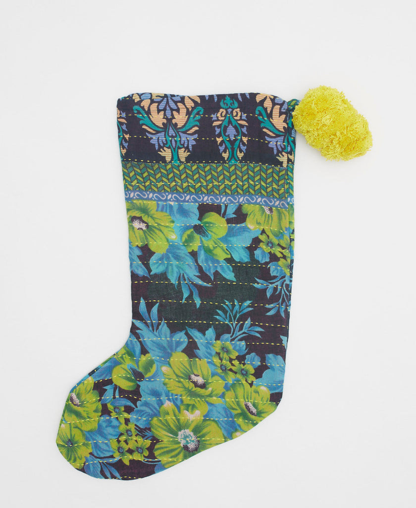 Kantha Holiday Stocking - No. 230520