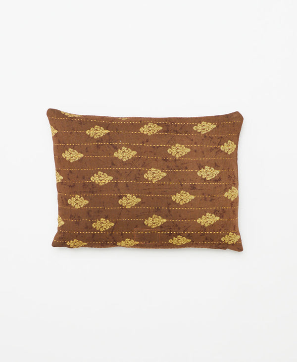Small Kantha Throw Pillow - No. 220701